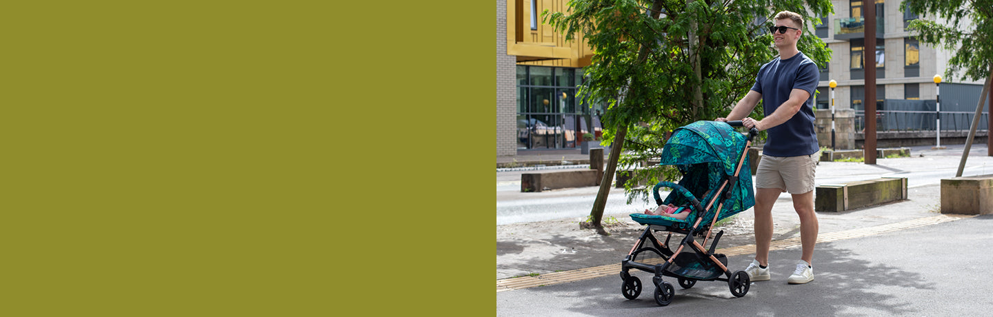 cosatto help zone banner with cosatto woosh 3 stroller